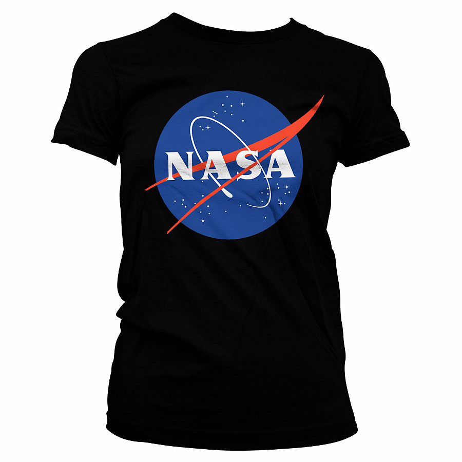 NASA tričko, Insignia Black Girly, dámské, velikost XL