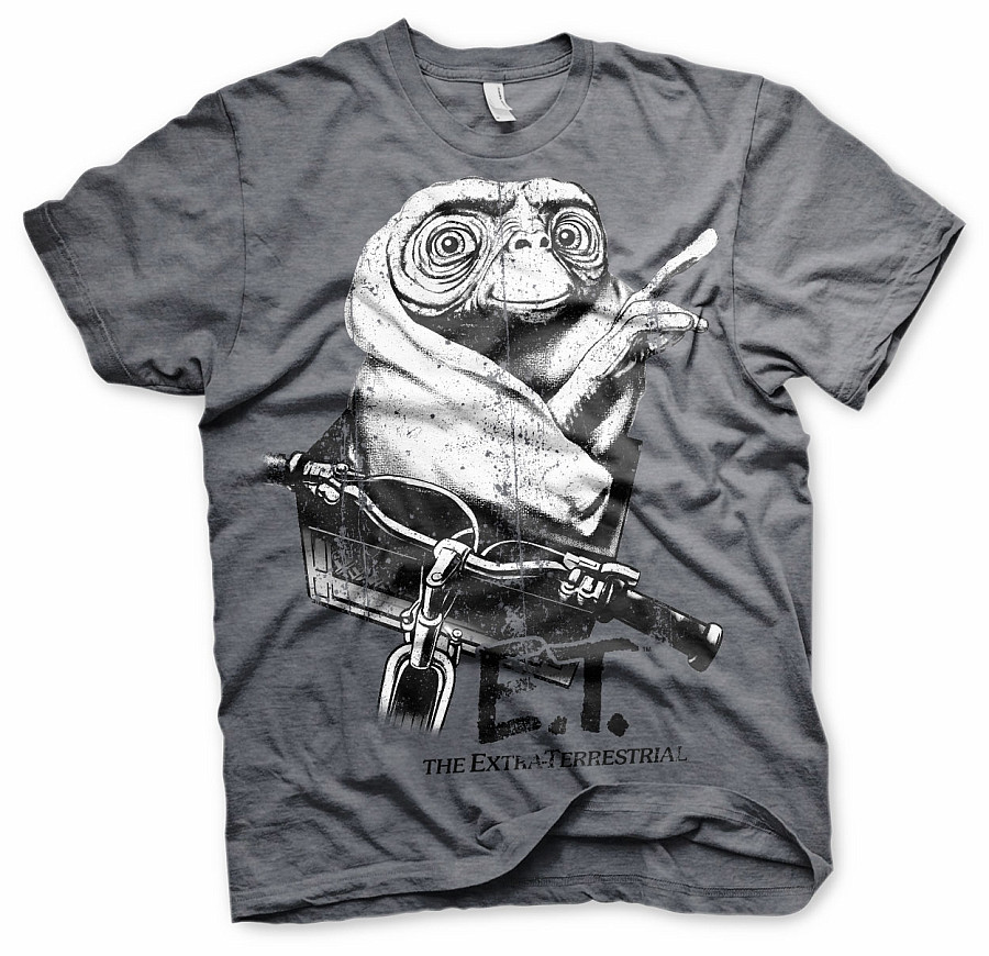 E.T. Mimozemšťan tričko, Biking Distressed, pánské, velikost XL
