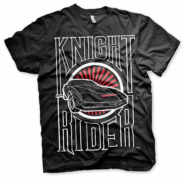 Knight Rider tričko, Sunset K.I.T.T., pánské, velikost XXXL
