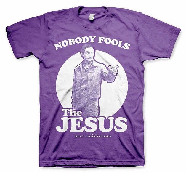 Big Lebowski tričko,Nobody Fools The Jesus, pánské, velikost XL