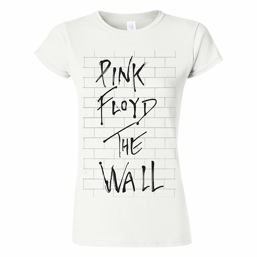 Pink Floyd tričko, The Wall Album White Girly, dámské, velikost XL