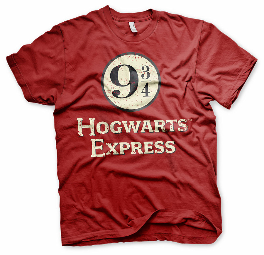 Harry Potter tričko, Hogwarts Express Platform, pánské, velikost XL