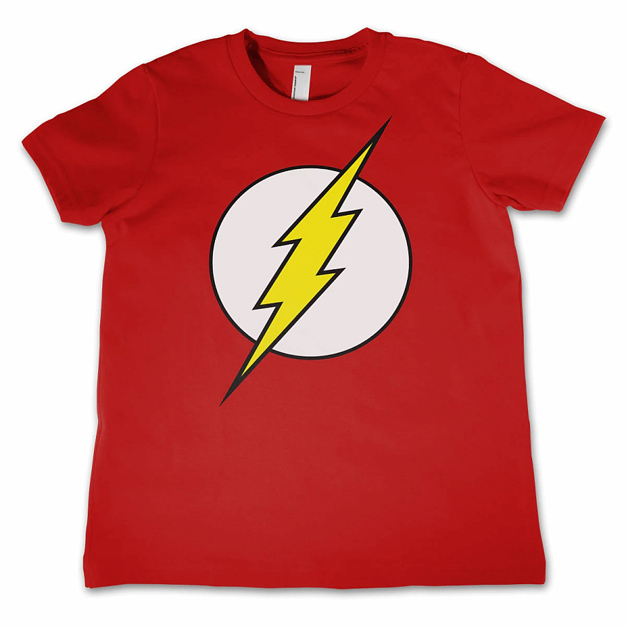 The Flash tričko, The Flash Emblem Red, dětské, velikost S velikost S (6 let)