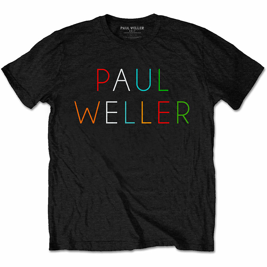 The Jam tričko, P. Weller Multicolor Logo, pánské, velikost XXL