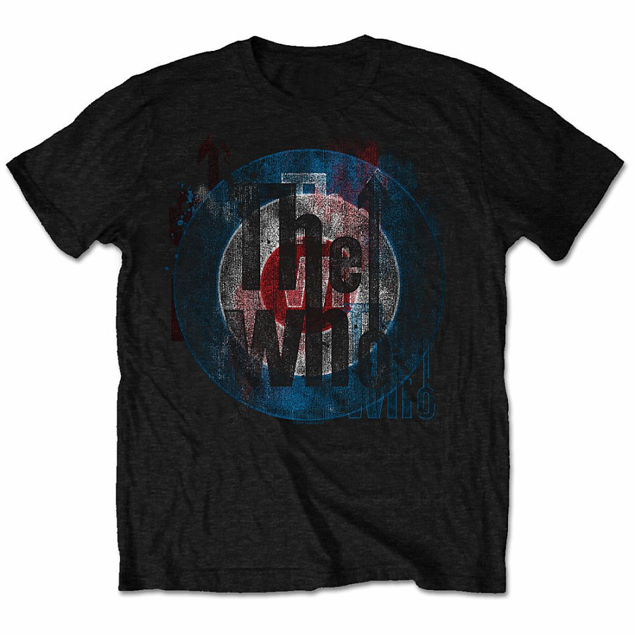 The Who tričko, Target Texture, pánské, velikost XL