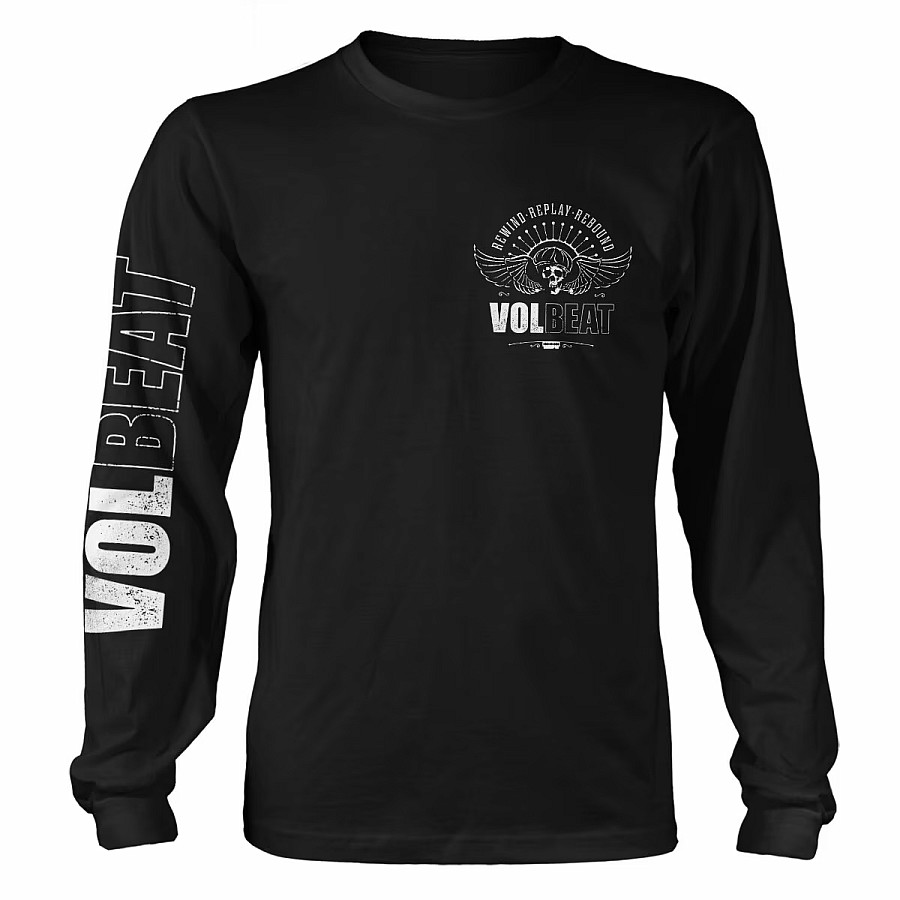 Volbeat tričko dlouhý rukáv, RRR BP Black, pánské, velikost S