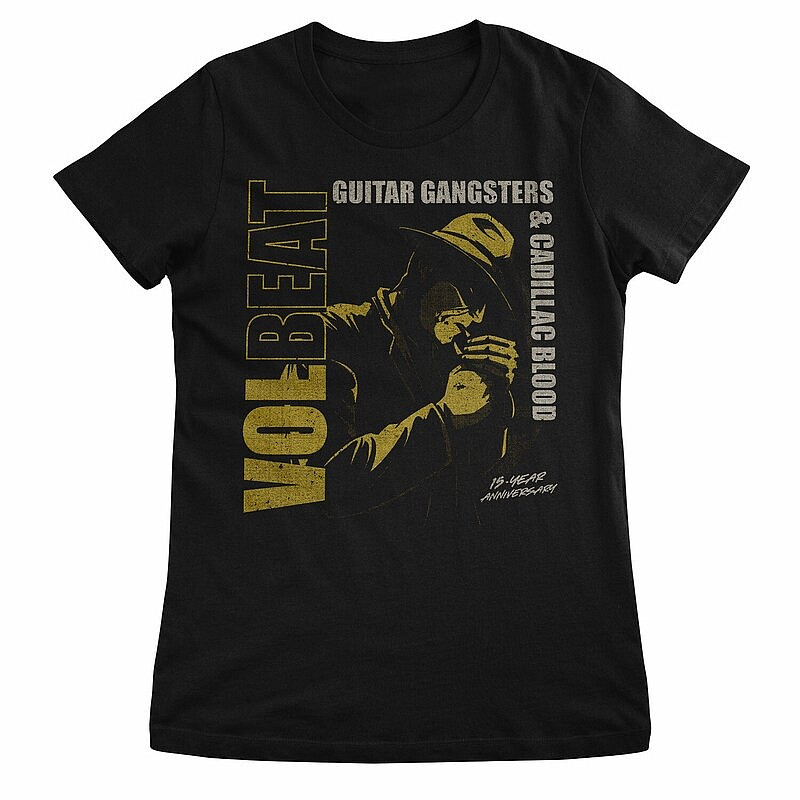 Volbeat tričko, Guitar Gangsters Black, dámské, velikost M