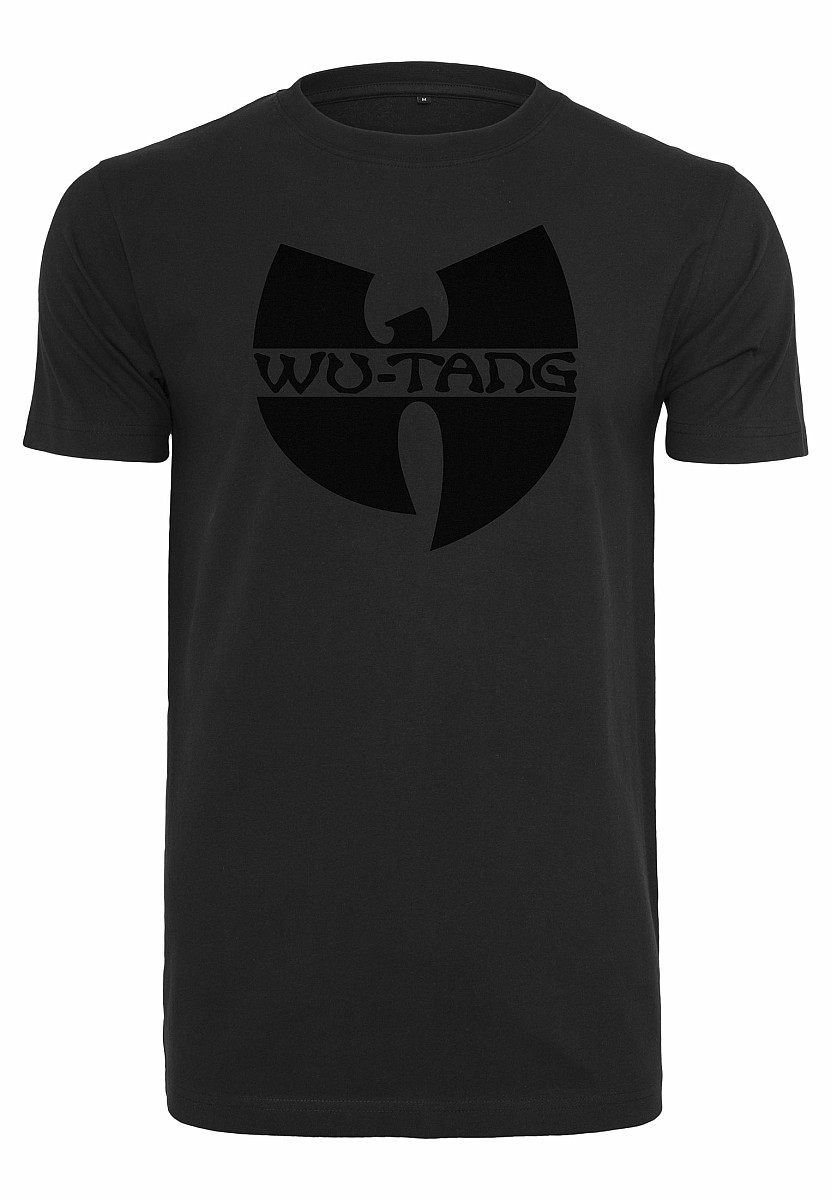 Wu-Tang Clan tričko, Wu-Wear Black Logo Black, pánské, velikost S