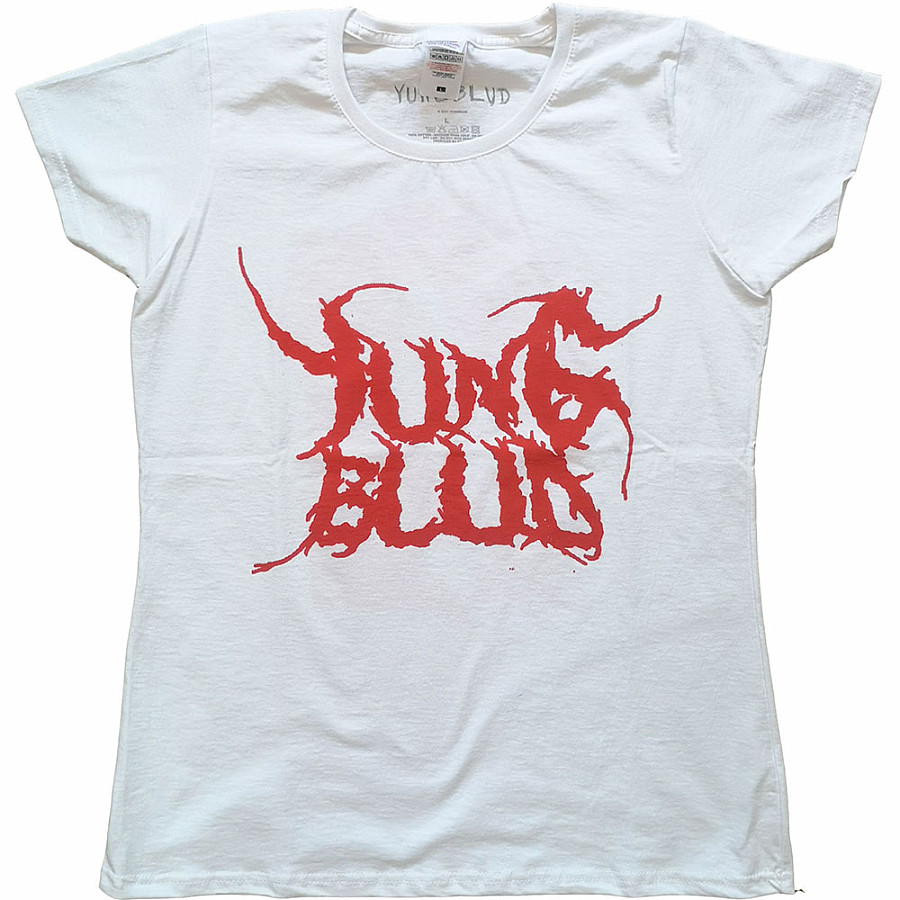 Yungblud tričko, DEADHAPPY BP White, dámské, velikost M