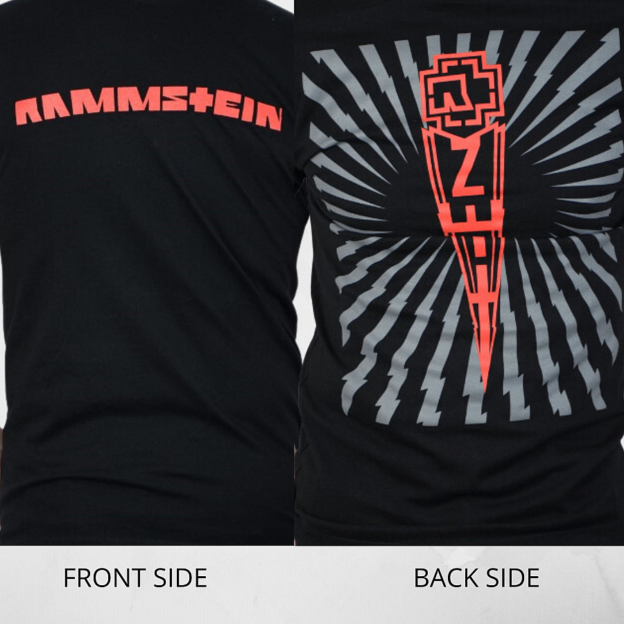 Rammstein tričko, Zeit BP Black, pánské, velikost 5XL