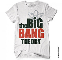 The Big Bang Theory tričko, Logo White, pánské