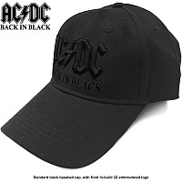 AC/DC kšiltovka, Back In Black