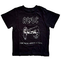 AC/DC tričko, About to Rock Black, dětské