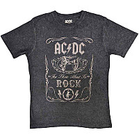 AC/DC tričko, Cannon Swig Dip-Dye Black, pánské