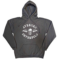 Avenged Sevenfold mikina, Logo Charcoal Grey, pánská