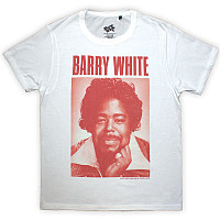 Barry White tričko, Box Photo White, pánské