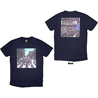 The Beatles tričko, Vintage Abbey Road BP Navy Blue, pánské