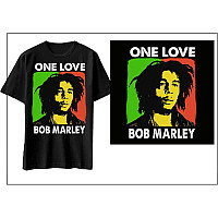 Bob Marley tričko, One Love Black, pánské