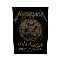 Metallica nášivka na záda CO+PES 30x27x36 cm, Bay Area Thrash