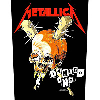 Metallica nášivka na záda CO+PES 30x27x36 cm, Damage Inc