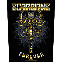 Scorpions nášivka na záda CO+PES 30x27x36 cm, Forever