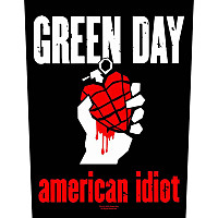 Green Day nášivka na záda CO+PES 30x27x36 cm, American Idiot