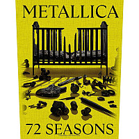 Metallica nášivka na záda CO+PES 30x27x36 cm, 72 Seasons Crib