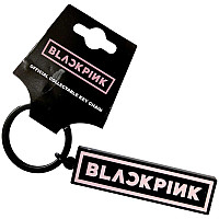 BlackPink kovová klíčenka 60 x 16mm, Logo