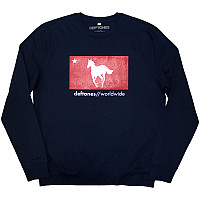 Deftones mikina, Sweatshirt Star & Pony Navy Blue, pánská