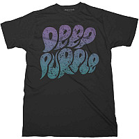 Deep Purple tričko, Bubble Logo Black, pánské