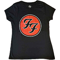 Foo Fighters tričko, FF Logo Eco Black, dámské