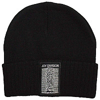 Joy Division zimní bavlněný kulich, Unknown Pleasures Black, unisex