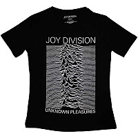 Joy Division tričko, Unknown Pleasures FP Black, dámské