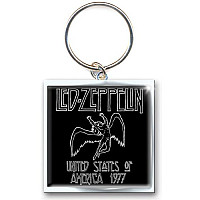 Led Zeppelin klíčenka, 1977 USA Tour