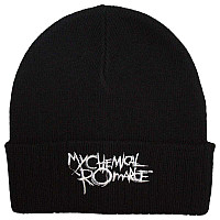 My Chemical Romance zimní bavlněný kulich, The Black Parade Logo Black, unisex