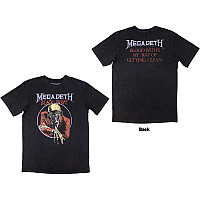 Megadeth tričko, Black Friday Wash BP Charcoal Grey, pánské