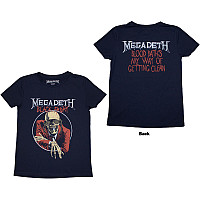 Megadeth tričko, Black Friday BP Navy Blue, dámské