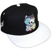 Metallica kšiltovka snapback, The Shortest Straw Multi Eyes Black & Grey, uni