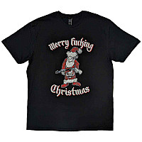 Motorhead tričko, Merry Effing Christmas Black, pánské