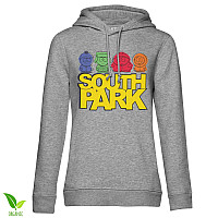 South Park mikina, Sketched Girly Heather Grey, dámská