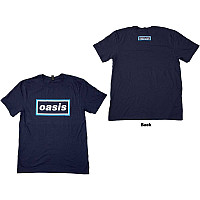 Oasis tričko, Maine Road Event Logo BP Navy Blue, pánské