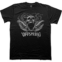 The Offspring tričko, Feathered Winged Skull Black, pánské