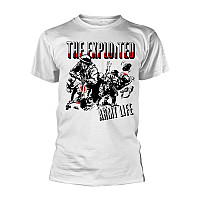 The Exploited tričko, Army Life White, pánské