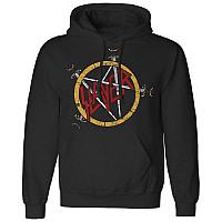 Slayer mikina, Pentagram Distressed Black, pánská