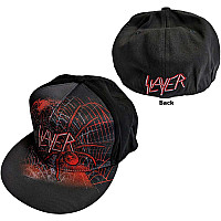 Slayer kšiltovka, Snapback Spiderweb Black, unisex