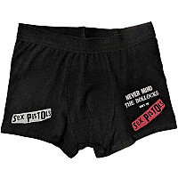 Sex Pistols boxerky CO+EA, Never Mind the Bollocks Black, pánské