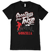 Godzilla tričko, Greetings From Tokyo Black, pánské