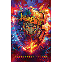 Judas Priest textilní banner PES 70cm x 106cm, Invincible Shield Multicolour