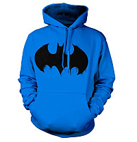 Batman mikina, Inked Logo Blue, pánská