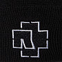 Rammstein zimní kulich, Silver Logo Black One Size, unisex